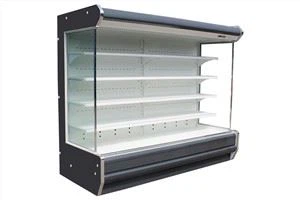 Повітряна завіса для багатоярусного холодильника з розбитим внутрішнім дисплеєм супермаркету